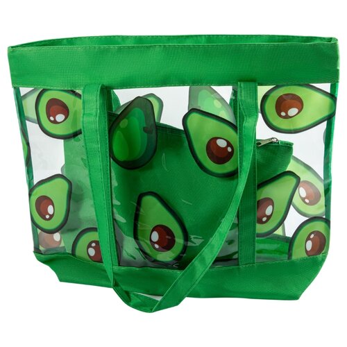 фото Сумка пляжная с косметичкой 46*8*36см русские подарки 399404