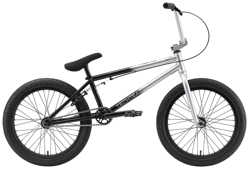 Велосипед BMX TechTeam Twen 20" 2022 серо-черный
