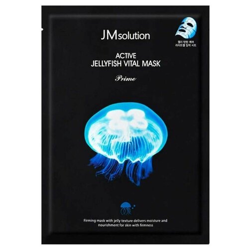 JMsolution Тканевая маска для лица с экстрактом медузы / Active Jellyfish Vital Mask Prime, 33 мл