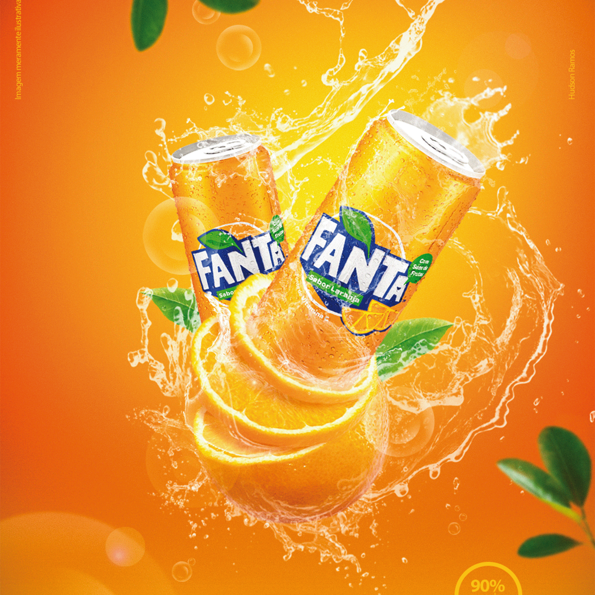 Fanta Orange, 0.25 л, 24 шт, банка , газированный напиток Фанта Апельсин - фотография № 5