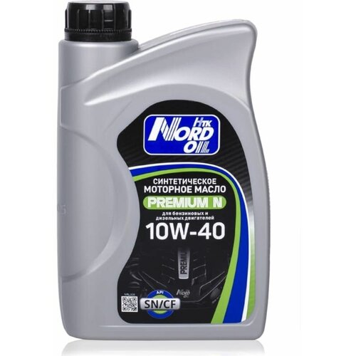 Синтетическое моторное масло NORD OIL 10W-40 Premium N SN/CF 1л
