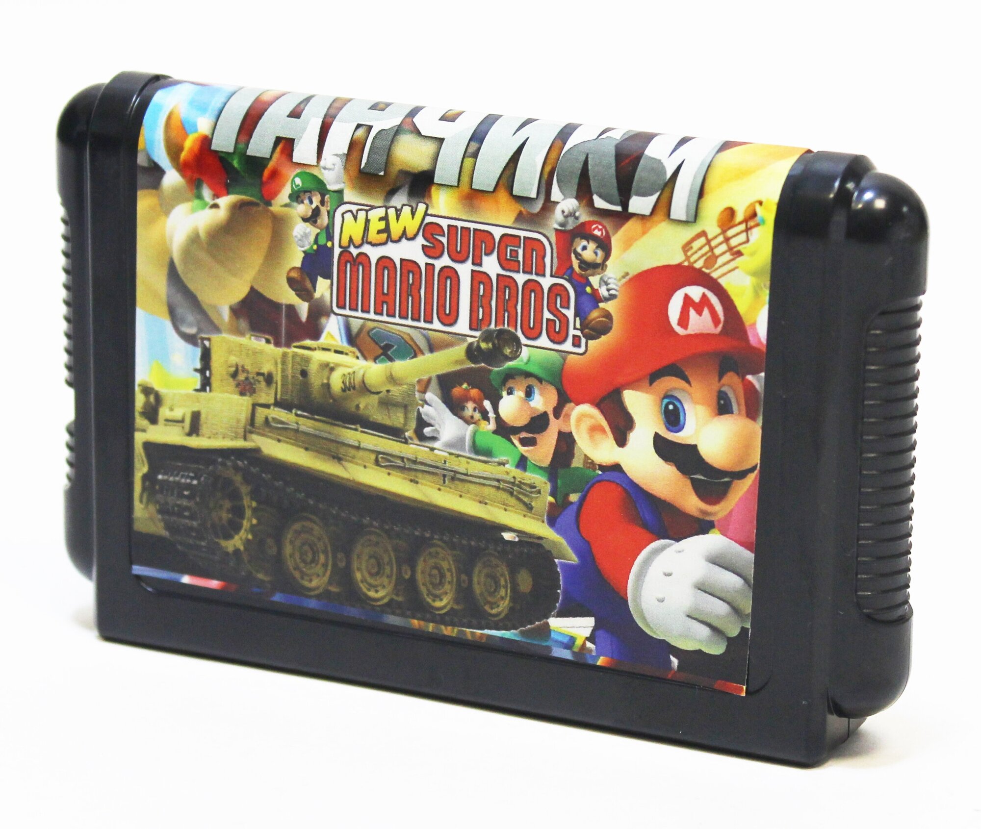 Super Mario + Танчики (16-bit) - шикарный сборник из двух хитов для приставок типа Sega - (без коробки)