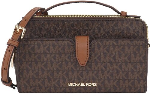 Сумка кросс-боди MICHAEL KORS 106895, коричневый, черный