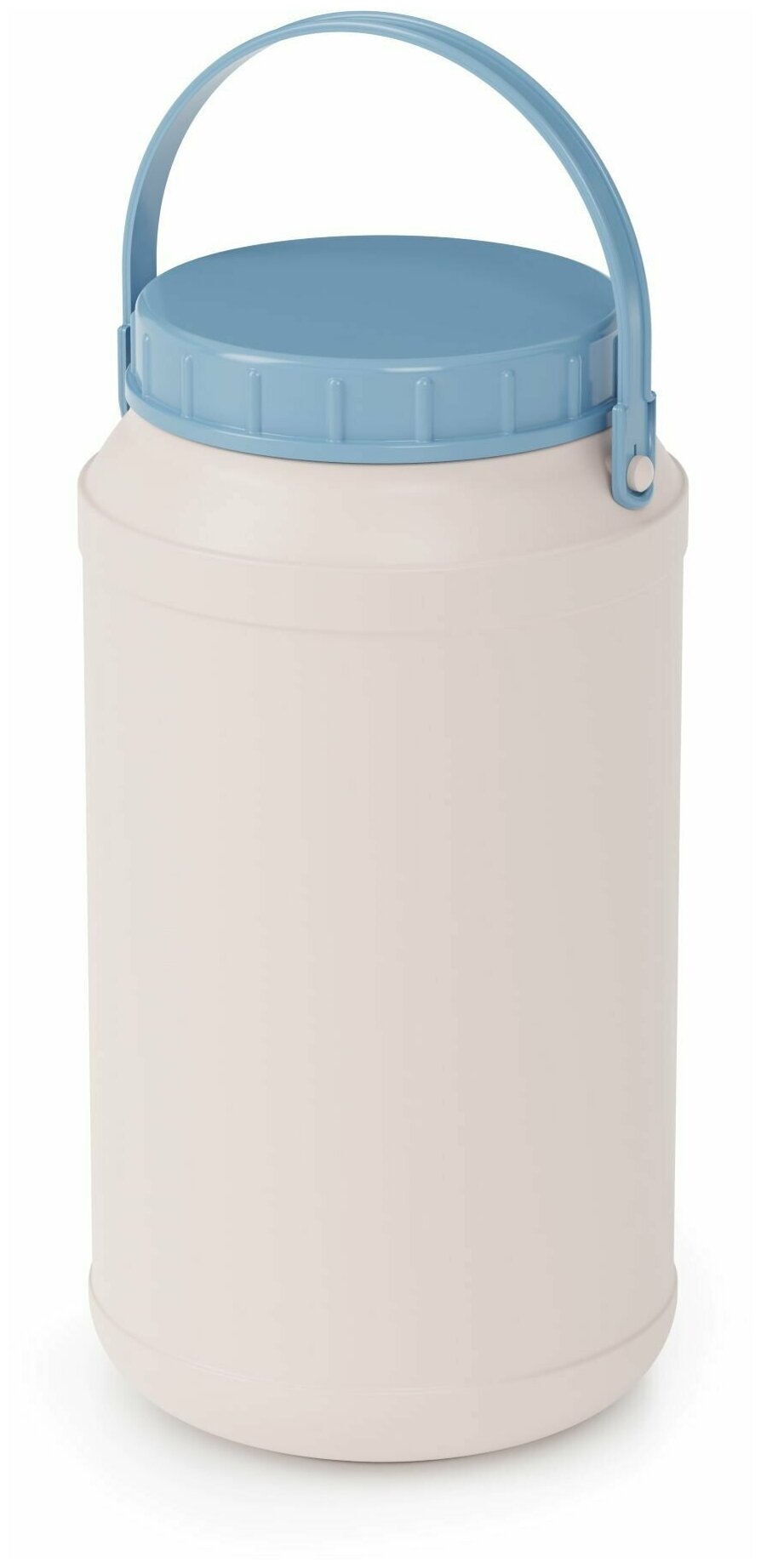 Бидон для молока для воды для браги пластиковый объем 3 литра . Канистра для воды , емкость для брожения , для хранения пищевой пластик - фотография № 4
