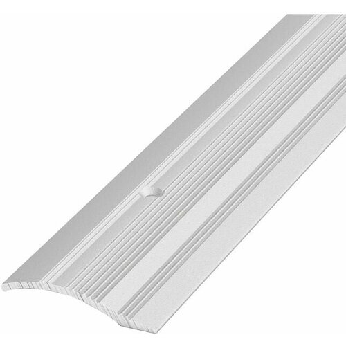 Порог алюминиевый разноуровневый 900х39,4 мм белый