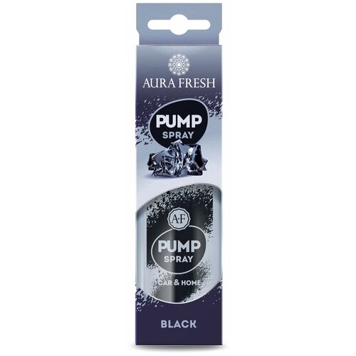 Ароматизатор спрей "AURA FRESH" SPRAY Black (Блэк) Aura Fresh 23359