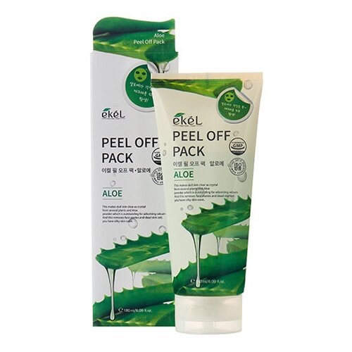 EKEL Peel off pack Aloe Маска-пленка с экстрактом алоэ 180мл