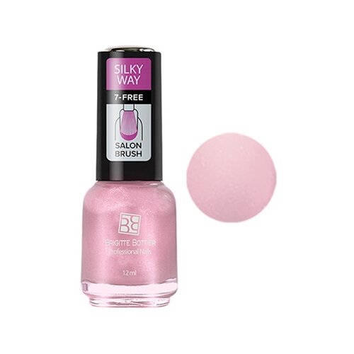 Brigitte Bottier Лак для ногтей Silky Way, 12 мл, 572 розовый brigitte bottier gel pro гель лак для ногтей тон 019 rendezvous 12мл
