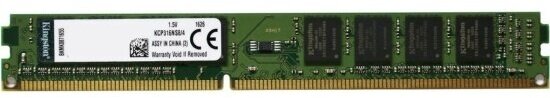 Оперативная память Kingston DIMM 8GB DDR3-1600 (KVR16N11H/8WP)