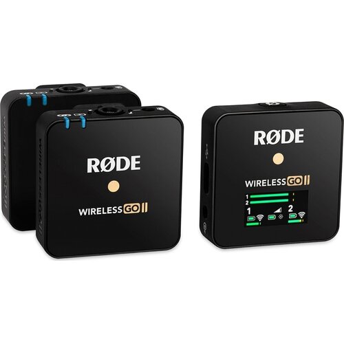 Беспроводной петличный микрофон RODE Wireless GO II, черный