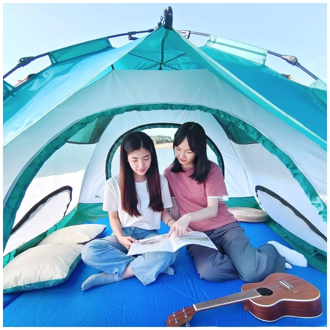 Палатка Xiaomi Hydsto Multi-Scene Quick Open Tent (YC-SKZP01) - фото №7