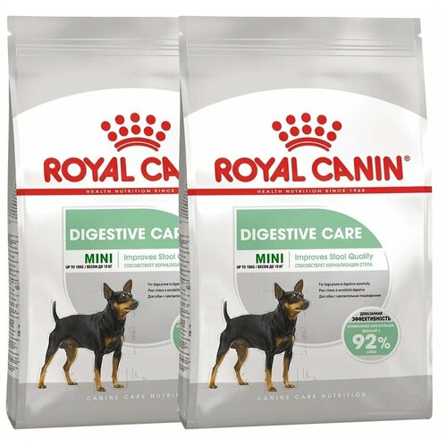 royal canin mini digestive care для взрослых собак маленьких пород для поддержания здоровья пищеварительной системы 1 1 кг ROYAL CANIN MINI DIGESTIVE CARE для взрослых собак маленьких пород для поддержания здоровья пищеварительной системы (1 + 1 кг)