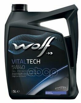 Wolf Масло Моторное Vitaltech 5W40 5L