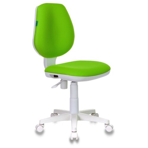 фото Компьютерное кресло бюрократ ch-w213 детское, обивка: текстиль, цвет: салатовый