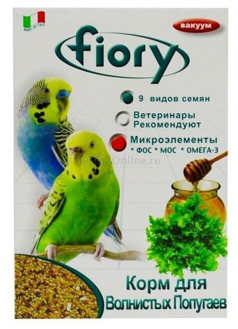 Корм для попугаев Fiory, 400 г