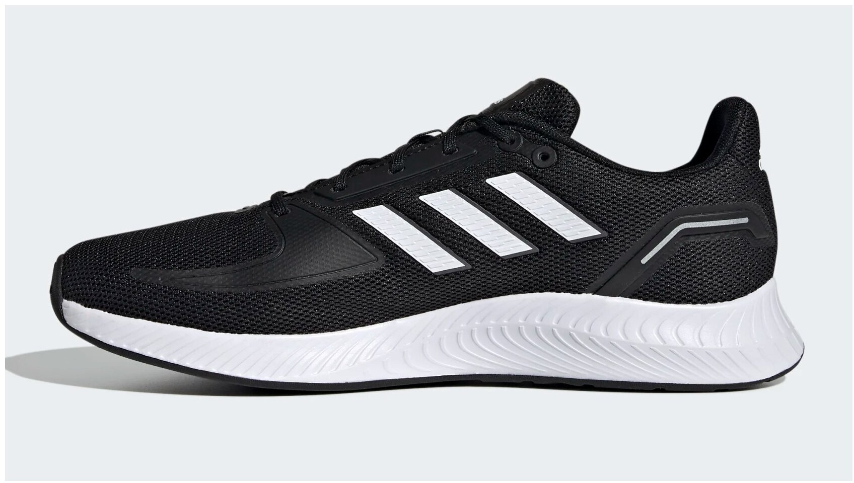 Кроссовки adidas Runfalcon 2.0, размер 7,5 UK, Core Black / Cloud White / Grey Six — фото 1