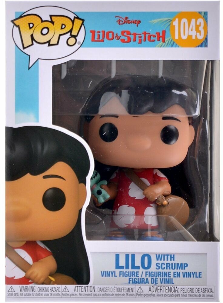 Фигурка Funko POP! Lilo & Stitch: Lilo with Scrump