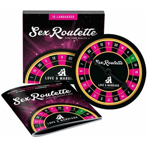 Игра настольная рулетка Sex Roulette Love & Marriage ali monica love marriage