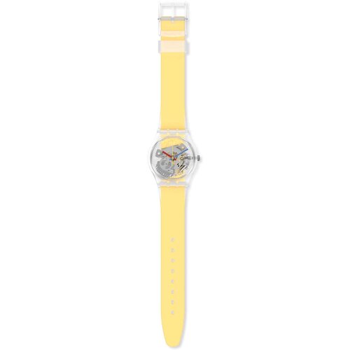 Наручные часы SWATCH CLEARLY YELLOW STRIPED GE291