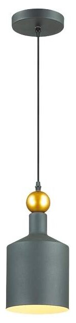 Потолочный светильник Odeon Light Bolli 4085/1, E14, 40 Вт, кол-во ламп: 1 шт., цвет: черный