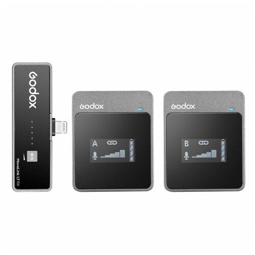 Петличная радиосистема Godox MoveLink LT2 для смартфона петличная радиосистема godox movelink lt2 для смартфона