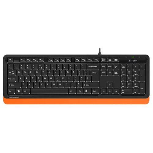 Клавиатура A4Tech Fstyler FK10 черныйоранжевый USB 104100₽