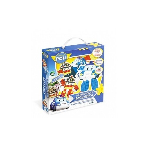 фото Мозаика-набор для малышей "робокар", 4 фигурки origami