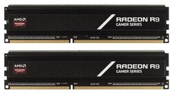 Оперативная память AMD Radeon R9 Gaming Series 8GB (4GBx2) 3200MHz CL16 (R9S48G3206U1K)