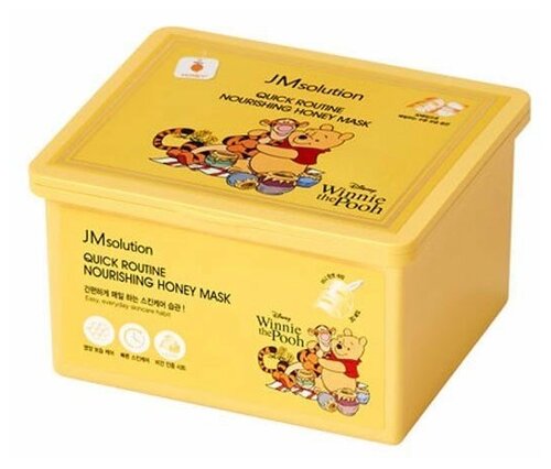 JM SOLUTION Питательная медовая маска для лица Quick Routine Nourishing Honey MaskПитательная медовая маска для лица