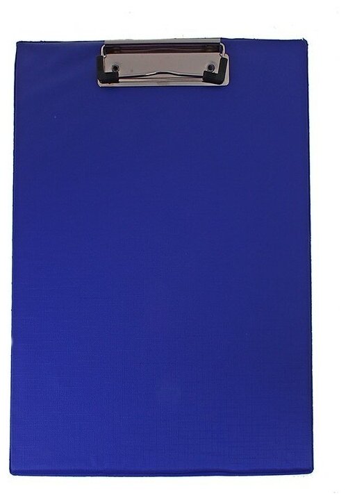 Планшет с зажимом Calligrata А4, ПВХ, синий