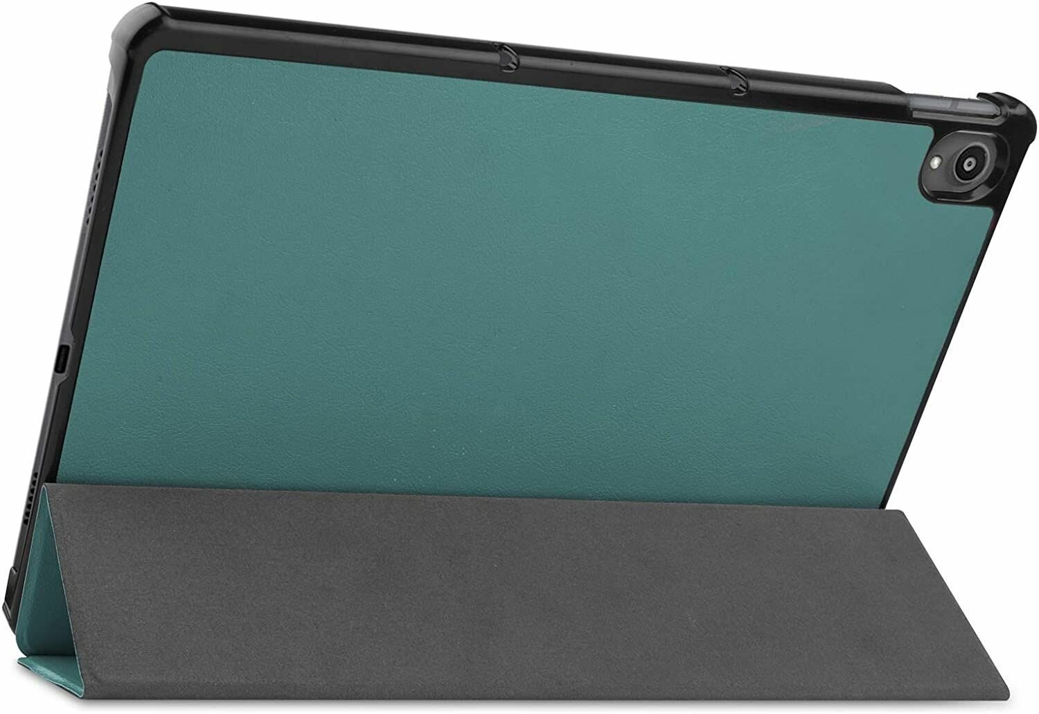 Умный чехол Kakusiga для планшета Lenovo Tab P11 (TB-J606) и P11 Plus (TB-J616) темно-зеленый