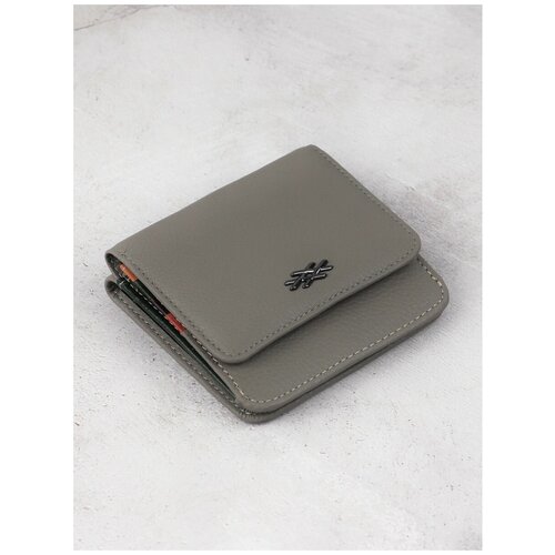 фото Кошелек capsa, серый, мультиколор