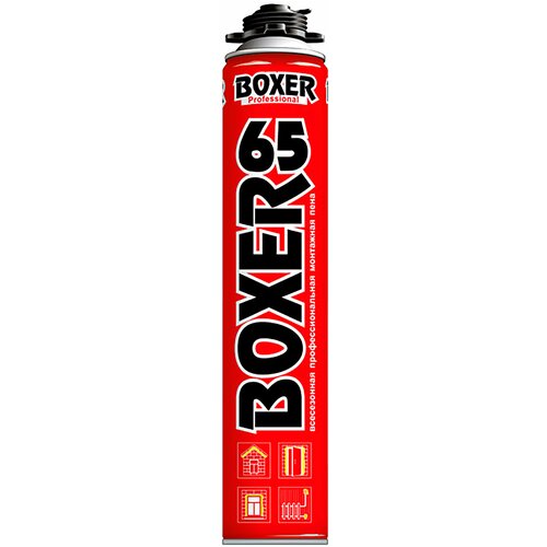 Пена монтажная профессиональная BOXER Professional 65, 800 мл