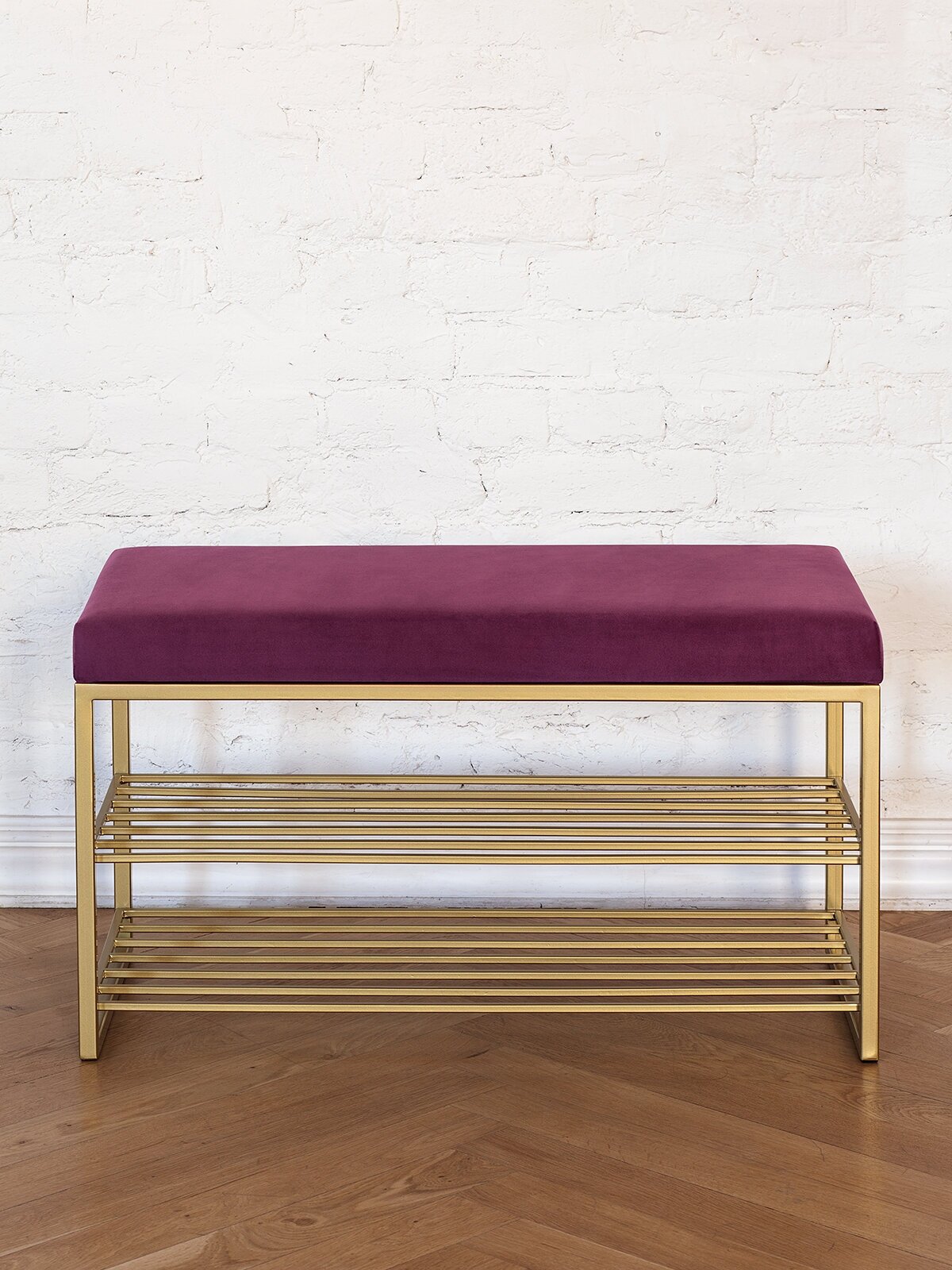 Обувница GARDA, золотая, верх Marsala — фото 1