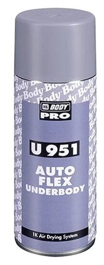 Жидкий антигравий HB BODY U951 Auto Flex Underbody