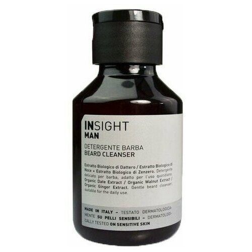 шампунь для бороды 250 мл insight man beard cleanser 250 ml Insight Шампунь для бороды Detergente Barba, 100 мл