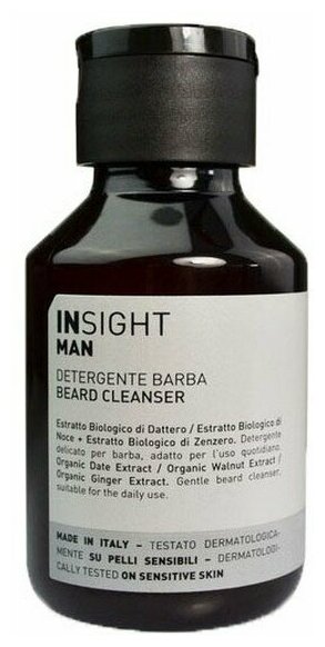 Insight Шампунь для бороды Detergente Barba, 100 мл