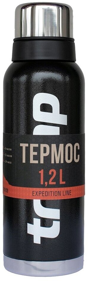 Tramp Термос Expedition line 1.2 л, TRC-028, черный