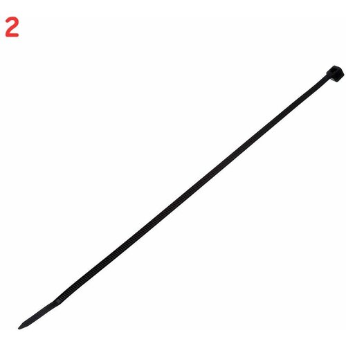 Стяжка кабельная КСС 49411 200х3,5 мм нейлонoвая черная (100 шт.) (2 шт.)