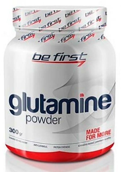 BeFirst, Glutamine powder, 300гр (ежевика)