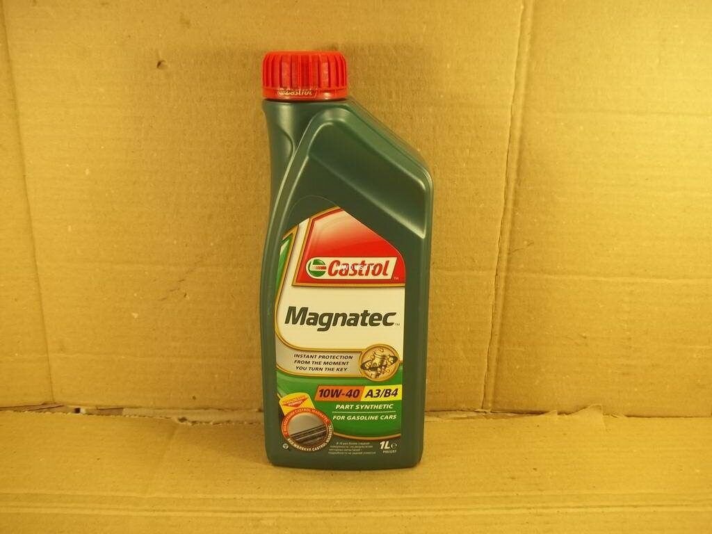 Синтетическое моторное масло Castrol Magnatec 10W-40 А3/В4 DUALOCK