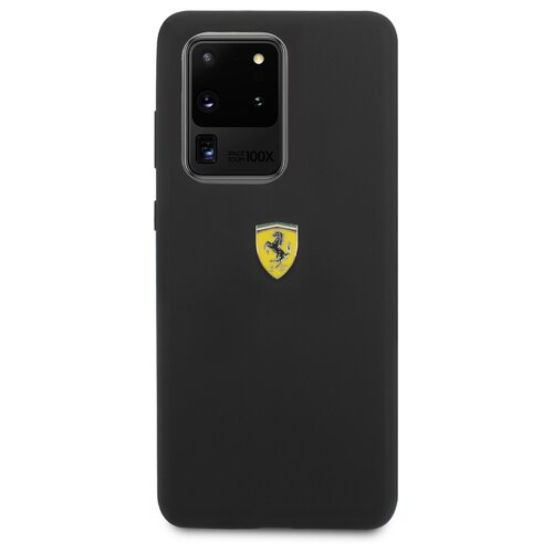 фото Чехол ferrari для galaxy s20 ultra on-track silicone case hard