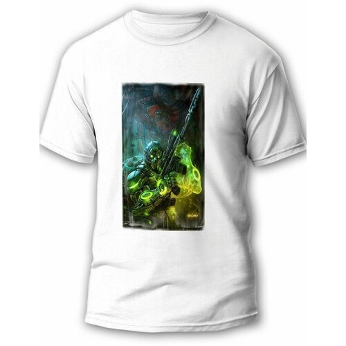 фото Футболка, размер xs, белый будь на стиле