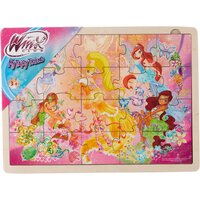 Рамка-вкладыш Step puzzle Rainbow Winx (89132), 20 дет.