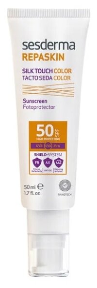 Sesderma Средство солнцезащитное тонирующее с нежностью шелка для лица SPF 50 , 50 мл (Sesderma, ) - фото №1