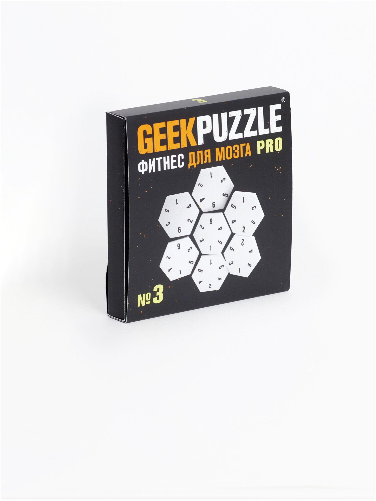 GEEK PUZZLE / IQ PUZZLE Головоломка пазл Challenging Puzzle №3 Соты настольная игра в подарок