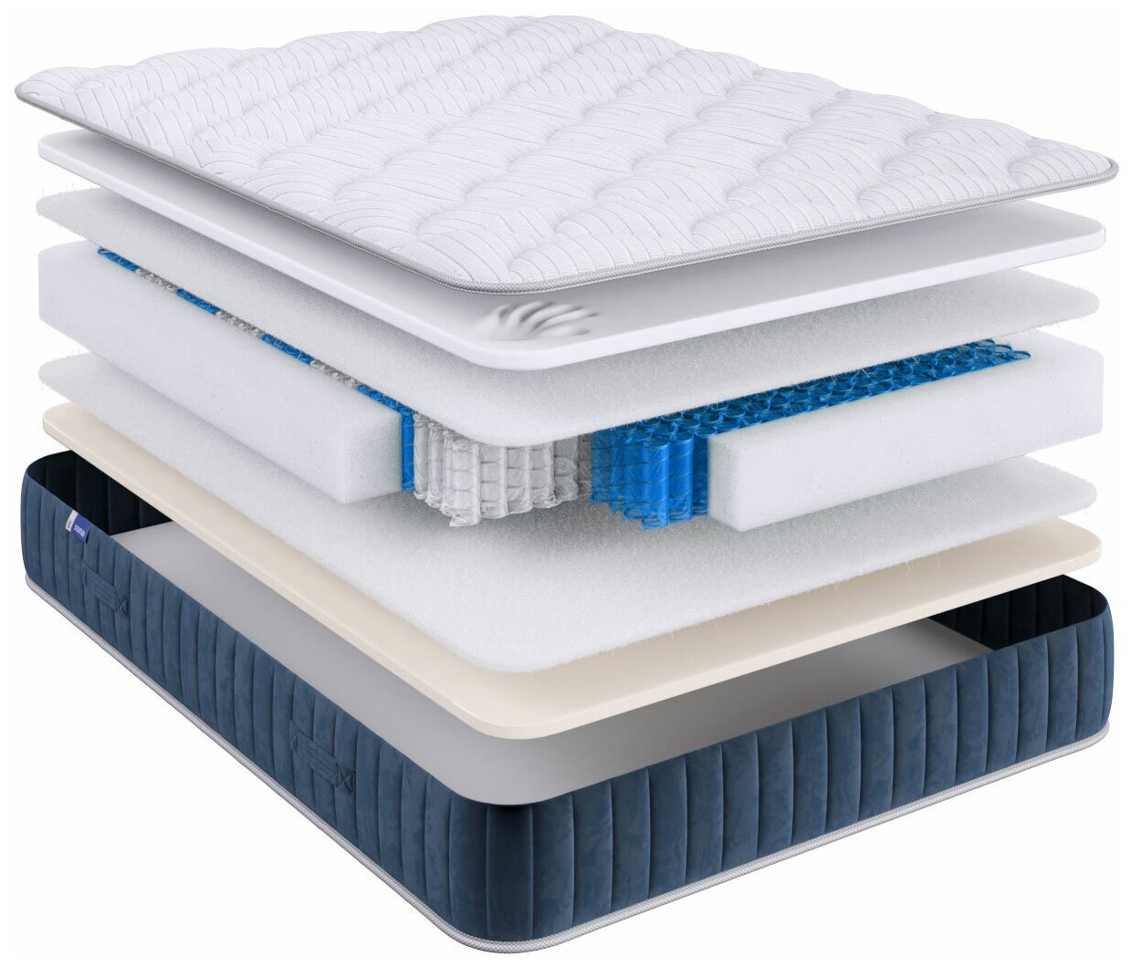 Пружинный матрас Основа Снов Status SL 24 memory Белый 80х190 см