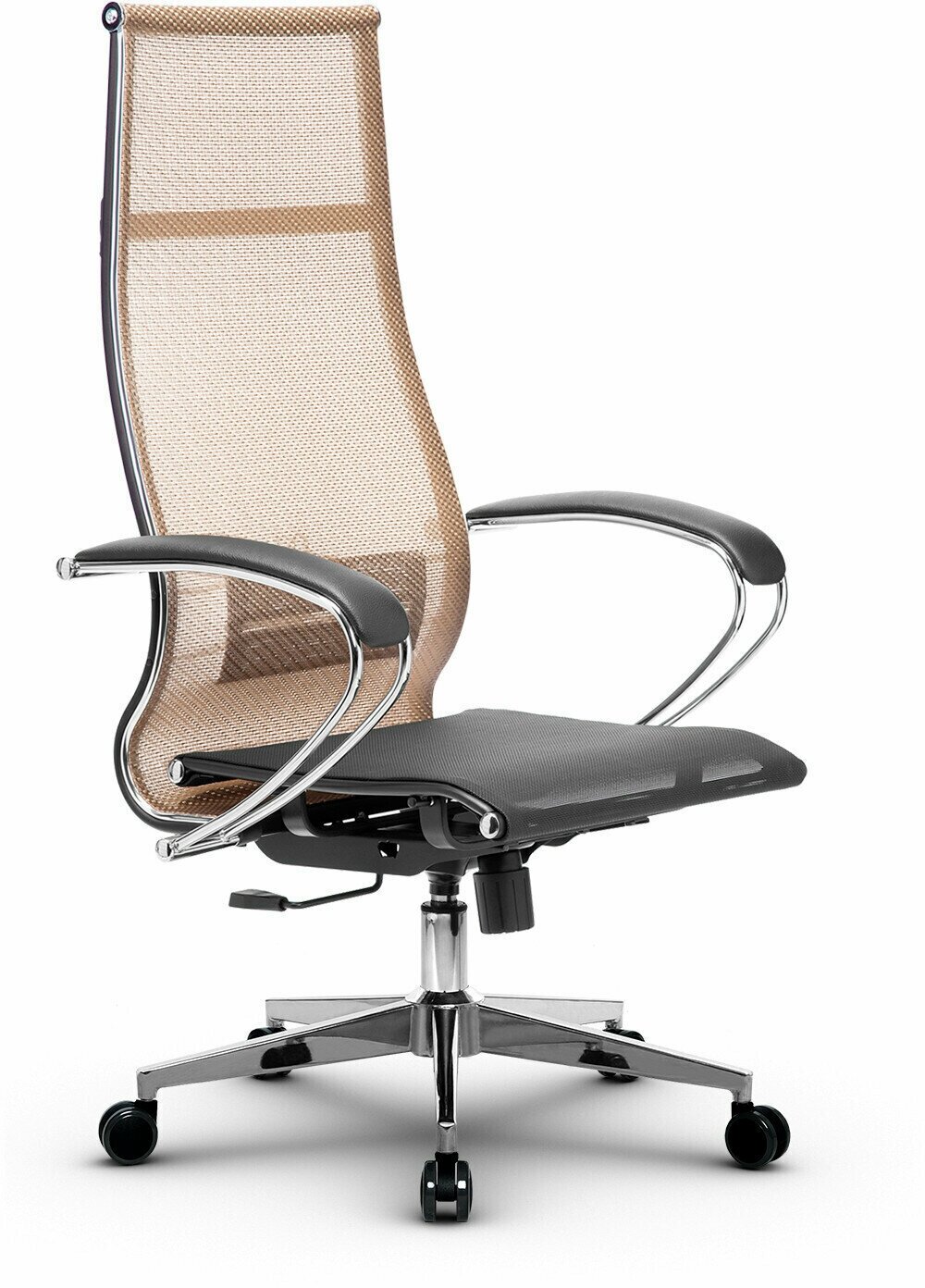 фото Компьютерное кресло МЕТТА-7(MPRU)/подл.131/осн.004 золотой ротанг