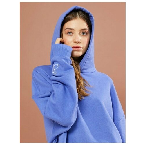 фото Худи унисекс "very peri" оверсайз l/xl rabbit hole