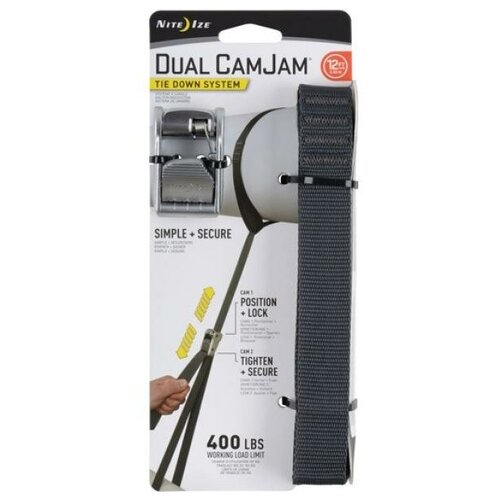 фото Крепление nite ize dual camjam tie down system 12 ft
